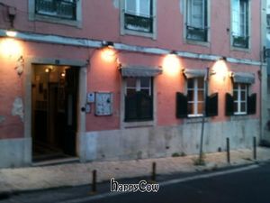 main street view at Terra Restaurante Natural in Lisbon