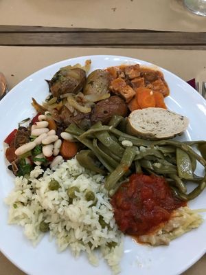 So good!!!  at Terra Restaurante Natural in Lisbon