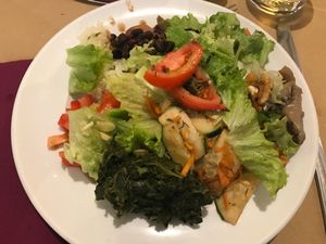 Buffet at Terra Restaurante Natural in Lisbon