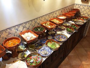 Buffet at Terra Restaurante Natural in Lisbon