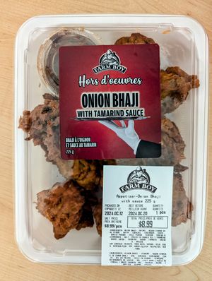 Onion Bhaji at Farm Boy in Toronto