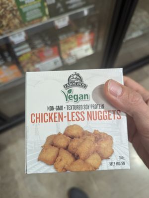 Vegan nuggets at Farm Boy in Toronto