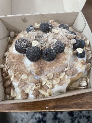 Blueberry pie  at Cinnaholic in Tampa