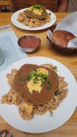 Mac&Cheese vegan at Reencuentro con la Naturaleza in La Paz