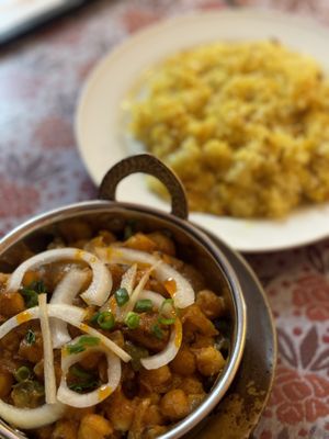 Garam masala & Garlic Rice   at Everest in Matsumoto