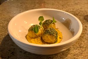 Arancini at Aliado Bar & Aperitivo in San Juan