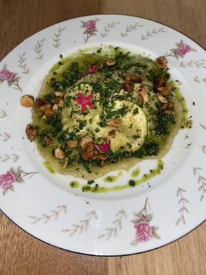 Raviolo  at Aliado Bar & Aperitivo in San Juan