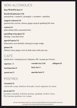   at Aliado Bar & Aperitivo in San Juan