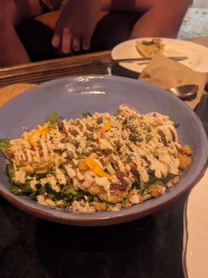 Cauliflower Caesar salad at Aliado Bar & Aperitivo in San Juan