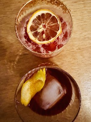 Excellent cocktails   at Aliado Bar & Aperitivo in San Juan