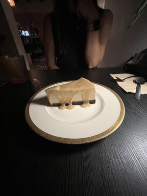 Caramel cheesecake   at Aliado Bar & Aperitivo in San Juan