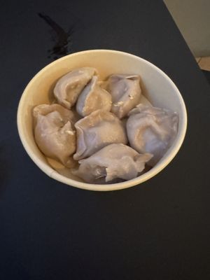 Tofu and mushroom ravioli   at Vino e Ravioli in Florence