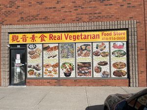 Outsidee  at Real Vegetarian Food Store in Toronto