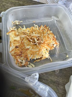 Hash browns not super oily 😀  at The Diner on Abercorn in Savannah