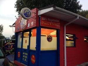 restaurant front at Super Singh's in South West London