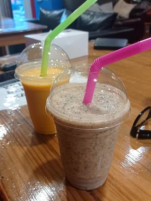 Vegan Oreo and mango milkshakes at Super Singh's in South West London