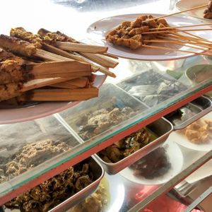 Buffet selection  at Maharani Vegetarian in Abiansemal