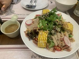 Salad  at Les Amores in Chengdu