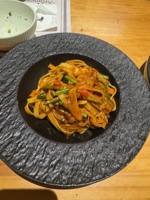 Kim chi noodlsnoodles  at Les Amores in Chengdu