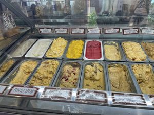 Heaps of vegan options  at Numi Ice Cream in Palm Cove