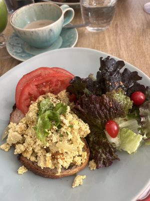 Tofu scramble   at Sage Brunch in Lisbon