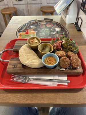   at Falafel Brothers - Otemachi in Tokyo