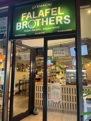   at Falafel Brothers - Otemachi in Tokyo