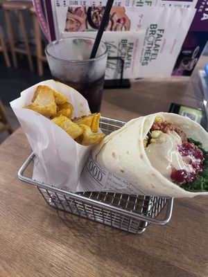   at Falafel Brothers - Otemachi in Tokyo