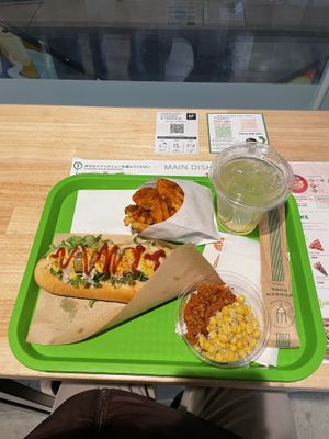 Only in Harajuku!!  at Falafel Brothers - Otemachi in Tokyo