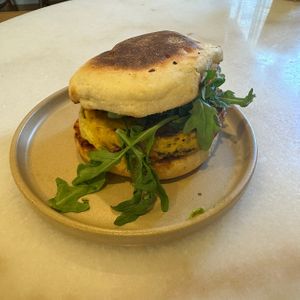 plant based sandwich   at Communal in San Diego