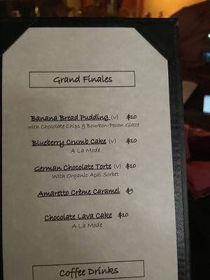 Dessert!  at The Studio in Hilton Head Island