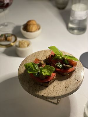 Bruschette mediterranee  at Marixx in Ventimiglia