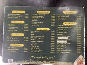 Menu   at Chân Thiện Mỹ - Ẩm Thực Thuần Chay in Ho Chi Minh City