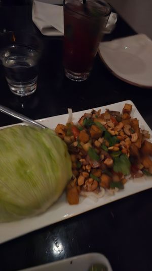 Lettuce tofu wraps at Starfish in Newport Beach
