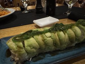 Vegan Suahi  at Dragonfly Bar & Grill in Tamarindo