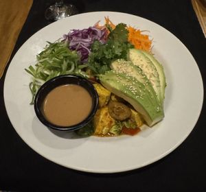 Budha Bowl  at Dragonfly Bar & Grill in Tamarindo