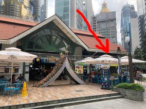 It's there! at Tiong Bahru Durian - Lau Pa Sat in Central Singapore