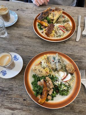 Coffee was also good - they do decaf 🙂  at Almanac Cafe in Plymouth