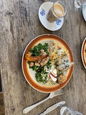   at Almanac Cafe in Plymouth