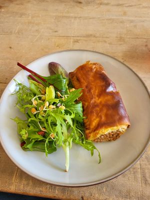  at Almanac Cafe in Plymouth