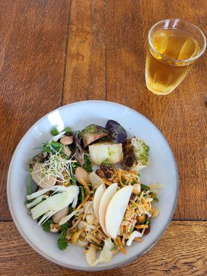  at Almanac Cafe in Plymouth