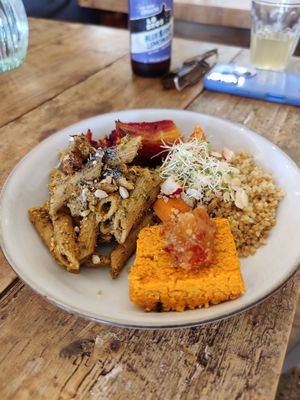  at Almanac Cafe in Plymouth