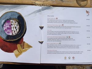 Small plates  at Tsas by Dolkhar in Leh