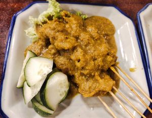 Signature satay, very good, recommend at Big Veggie - 马来西亚大蔬無界 in Kuching