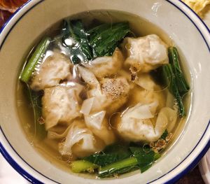 Best ever wan ton soup, highly recommend at Big Veggie - 马来西亚大蔬無界 in Kuching