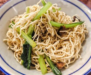 superlicious kolo mee, can't taste else where at Big Veggie - 马来西亚大蔬無界 in Kuching