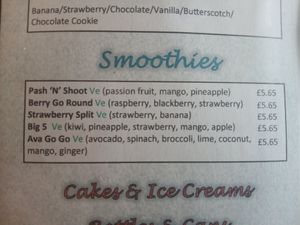  at The Pavilion Dining Room in Lynmouth