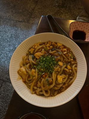 Spicy Udon Mapo Tofu at Soombida - 숨비다 in Jeju