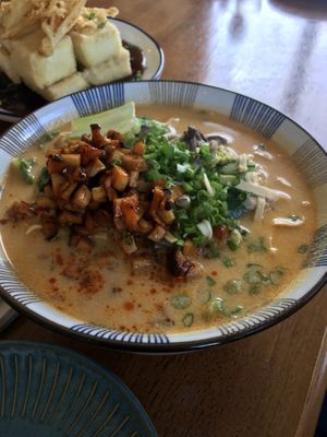 Tofu noodle bowl  at Soombida - 숨비다 in Jeju