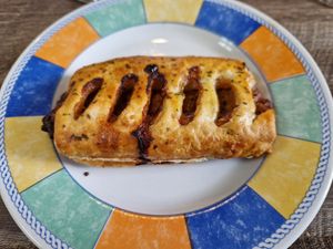 Vegan Sausage at Walsh's Bakery in Clifden